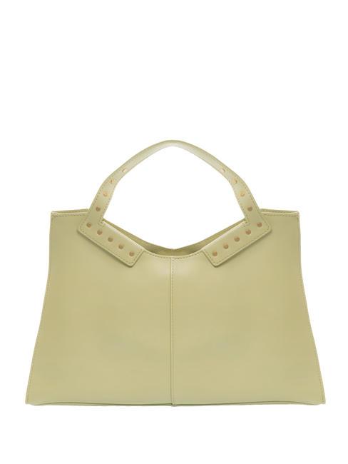 GIANNI CHIARINI INFINITY Bolso de piel con tachuelas ensaladas verdes - Bolsos Mujer