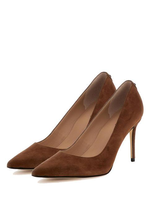 GUESS RICA4 Zapatos de salón en piel de ante. marrón - Zapatos Mujer
