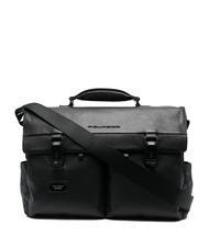 PIQUADRO HARPER Maletín para portátil de 15,6", en piel - Maletines de Trabajo