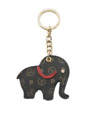 POLLINI HERITAGE Llavero elefante laca negra - Llaveros - 1