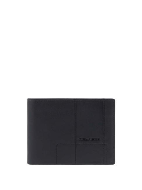 PIQUADRO FINN Cartera mediana de piel negro - Carteras Hombre