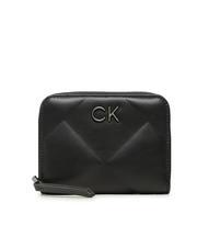 CALVIN KLEIN RE-LOCK QUILT Cartera mediana con cremallera ckblack - Carteras Mujer - 1