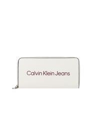 CALVIN KLEIN LETTERING LOGO   Marfil - Carteras Mujer - 1
