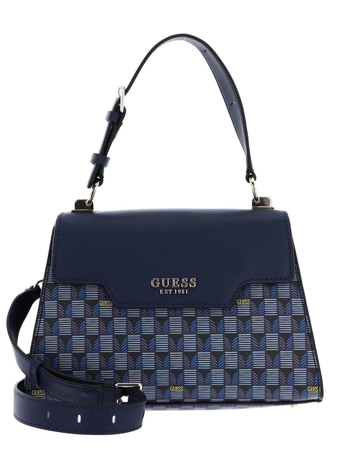 Bolso azul guess deals