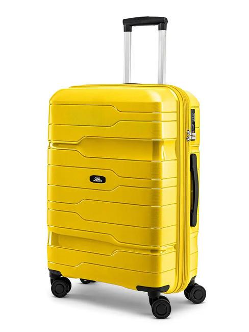 CIAK RONCATO DISCOVERY Trolley mediano, ampliable amarillo - Trolley Rígidos