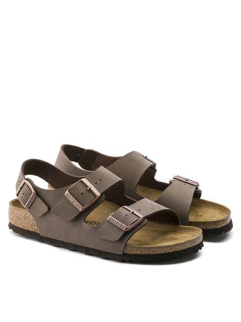 BIRKENSTOCK MILANO Sandalia tipo pantufla Birko-Flor moca - Zapatos unisex
