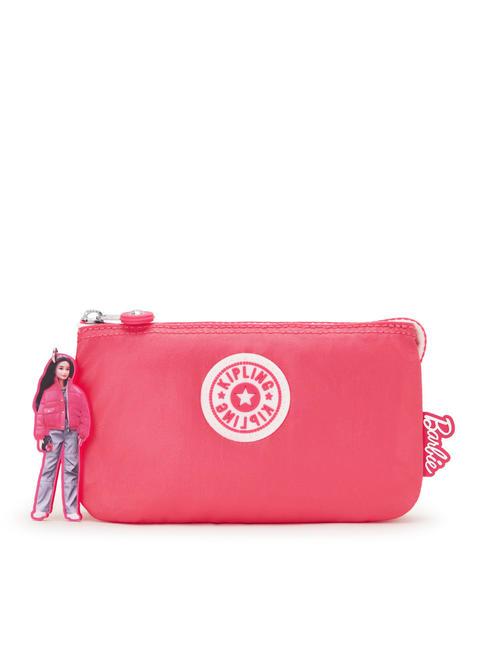 KIPLING CREATIVITY L BARBIE Embrague rosa animado - Bolsas y accesorios  niños