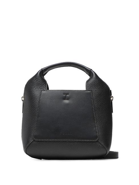 FURLA GILDA Mini bolsos de piel con bandolera negro + mármol c - Bolsos Mujer
