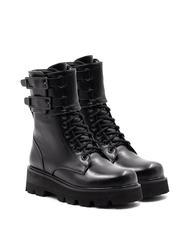 ROCCOBAROCCO BUCKLE Botines anfibios con hebillas negro - Zapatos Mujer - 1