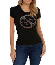 GUESS 4LOGO Camiseta con logo 4G jetbla - camiseta - 1