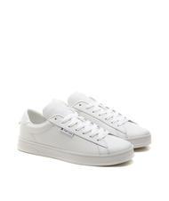 TOMMY HILFIGER TJ LOW CUPSOLE LOW Zapatillas de piel color crudo - Zapatos Hombre - 1