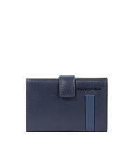 PIQUADRO PAUL Tarjetero de piel - Carteras Hombre