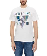 GUESS PALMS Camiseta de algod&oacute;n purwhite - camiseta - 1