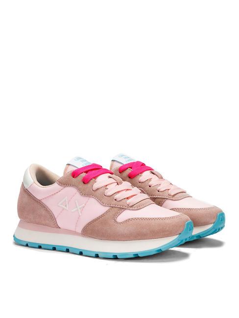 SUN68 ALLY SOLID NYLON Zapatillas rosado - Zapatos Mujer