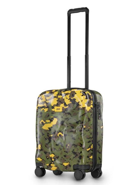 CRASH BAGGAGE ICON PATTERN Carro para equipaje de mano camuflaje verde - Equipaje de mano