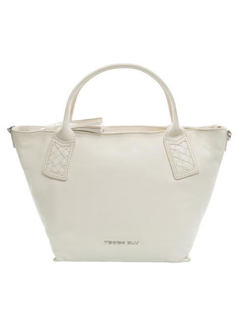 TOSCA BLU FLORA Shopper de mano, con bandolera. blanco marfil - Bolsos Mujer