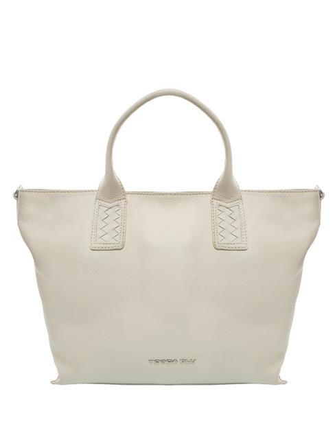 TOSCA BLU FLORA Shopper de mano, con bandolera. blanco marfil - Bolsos Mujer