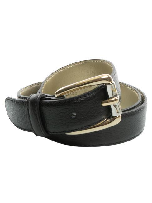 TOSCA BLU BELT Cinturón de cuero negro - Cinturones