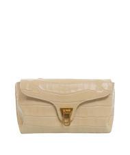 COCCINELLE BEAT COCO SHINY SOFT  Minibolso de piel con estampado de cocodrilo - Bolsos Mujer