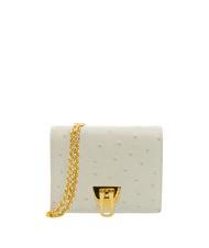 COCCINELLE BEAT OSTRICH Microbolso de piel de avestruz - Bolsos Mujer