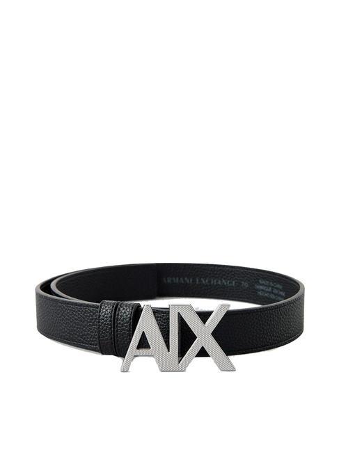 ARMANI EXCHANGE A|X Cinturón negro - Cinturones
