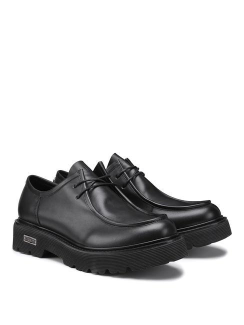 CULT SLASH 3533 Zapatos derby de piel con cordones negro - Zapatos Hombre