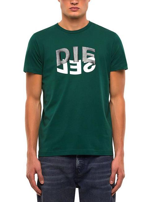 DIESEL T-DIEGOS Camiseta de algodón verde - camiseta
