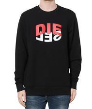 DIESEL S-GIRK Sudadera de algodón con cuello redondo - Sudaderas