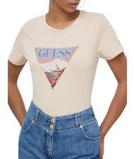 GUESS FUJI EASY  Camiseta de algodón arenas tranquilas multi - camiseta - 1