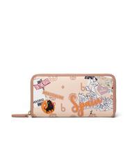 BRACCIALINI CARTOLINE Cartera grande con cremallera alrededor - Carteras Mujer