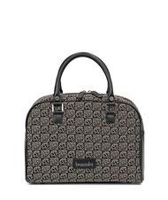 BRACCIALINI MONOGRAM Bolso baúl jacquard - Bolsos Mujer