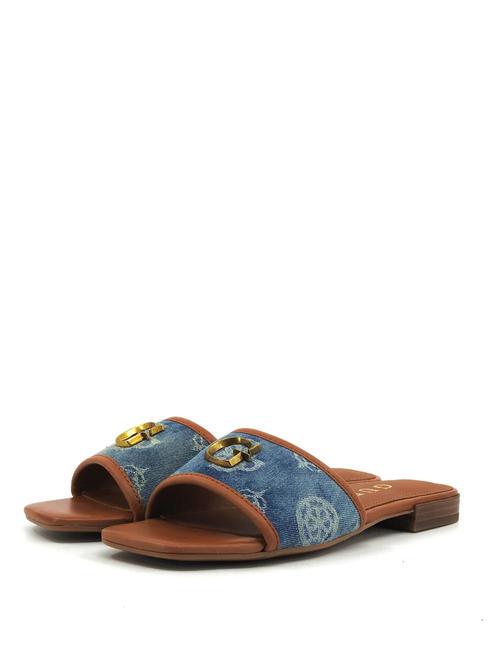 GUESS TASKP2 Sandalias azul - Zapatos Mujer