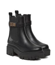 GUESS YELMA Botines metalizados con logo - Zapatos Mujer