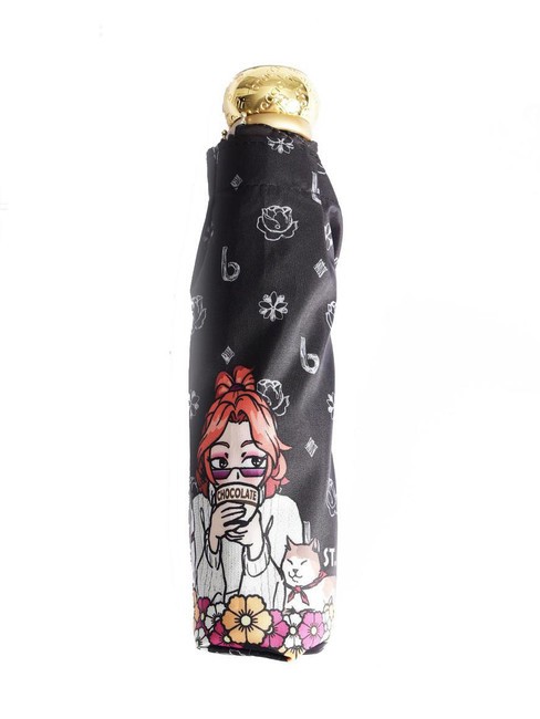 BRACCIALINI CARTOLINE  Mini paraguas estampado st.moritz - Paraguas