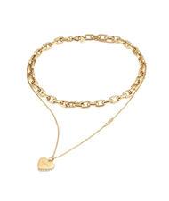 GUESS FALLING IN LOVE Collar de doble cadena - Collares