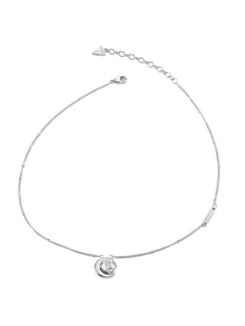 GUESS MOON FASES Collar con dije SILVER - Collares