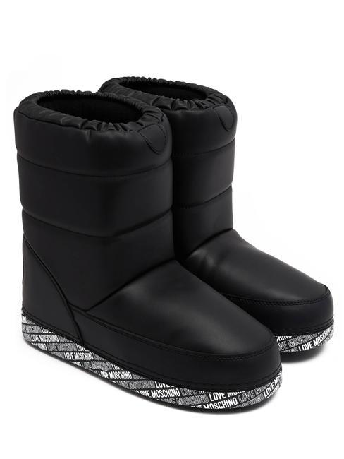 LOVE MOSCHINO SKIBOOOT 20 Botines acolchados negro - Zapatos Mujer
