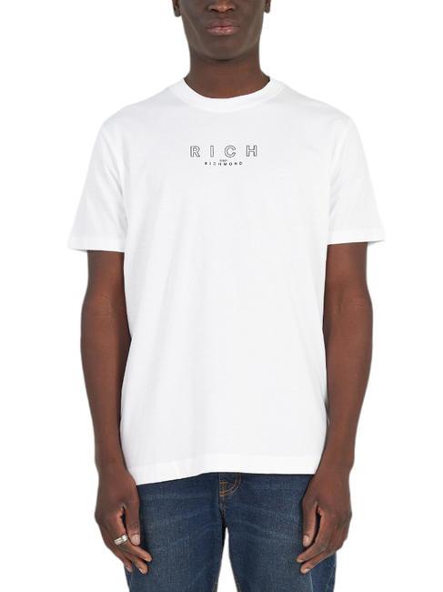 JOHN RICHMOND AILKIR Camiseta de algodón blanca - camiseta