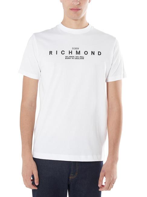 JOHN RICHMOND KAMADA Camiseta de algodón blanca - camiseta