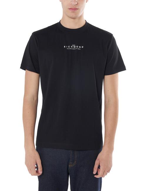 JOHN RICHMOND LANUS Camiseta de algodón negro3 - camiseta