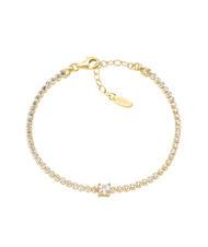AMEN TENNIS Pulsera con circonitas blancas - Pulseras
