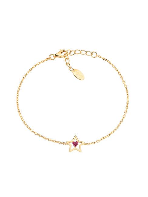 AMEN STELLE Pulsera con estrella y circonita oro - Pulseras