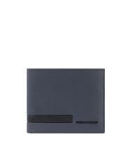 PIQUADRO PAUL Billetera de cuero negro - Carteras Hombre - 1