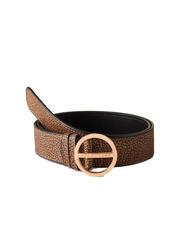 BORBONESE GRAFFITI cinturón con hebilla redonda - Cinturones