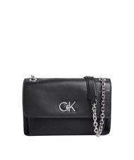 CALVIN KLEIN RE-LOCK Convertible Bolso de hombro/bandolera negro y negro - Bolsos Mujer - 1