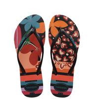 HAVAIANAS SLIM PATCHWORK Chancletas - Zapatos Mujer