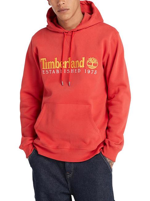 TIMBERLAND LS  Sudadera aura naranja wb - Sudaderas