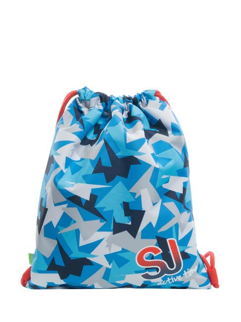 SJGANG ACTIVE TIME Bolsa para la escuela Impresión azul - Mochilas Escuela & Tiempo Libre