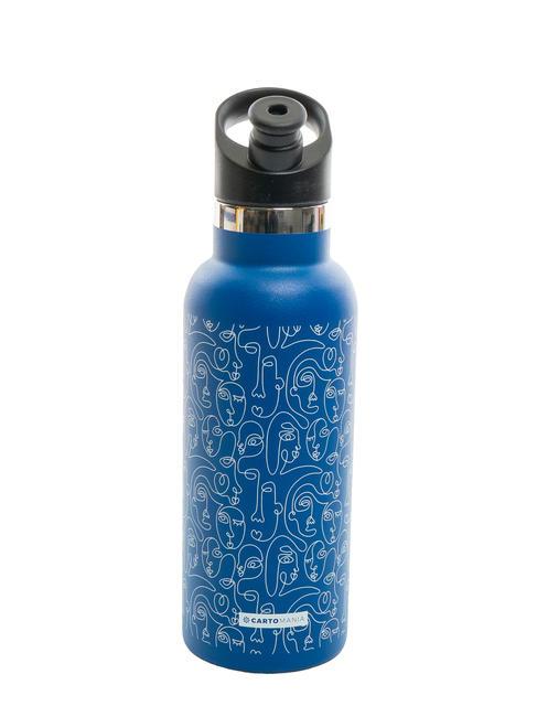 CARTOMANIA GIFT&DECOR Botella con tapón de pajita 500 ml. Pineneedle - Botellas térmicas