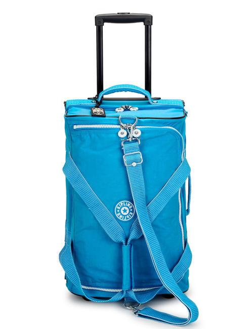 KIPLING TEAGAN S Bolsa de equipaje de mano trolley azul ansioso - Equipaje de mano